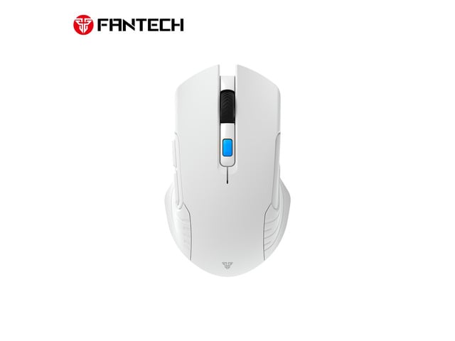 FANTECH RAIGOR III WG12RS White Gaming Mouse - 2000DPI, 2.4GHzWireless Connection, Huano Mute Clicks, Bulit-in Rechargeable Battery, 6...