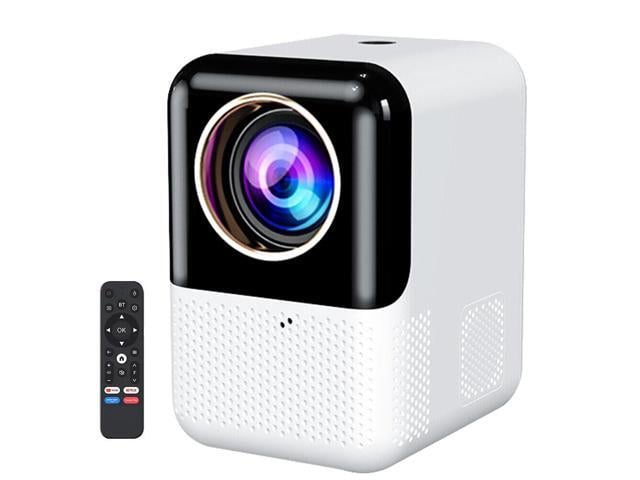 TROISC IOTA, Portable Projector Android TV WiFi 5G 1080P FULL HD 5000 Lumens 120' Home Theater Digital Zoom 4P/4D Keystone Correction Bluetooth