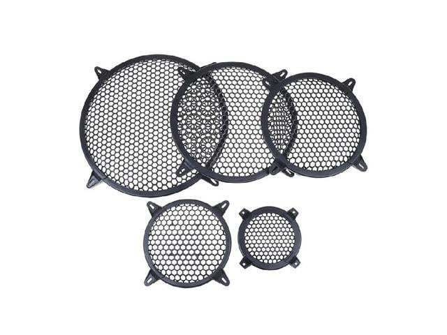 Round Speaker Grille Guard 4/6/8' Black