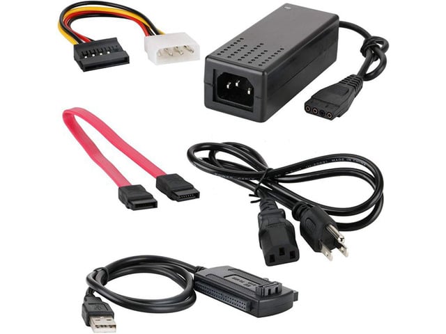 SATA/PATA/IDE to USB 2.0 Adapter Converter Cable for Hard Drive Disk 2.5 inch 3.5 Hard Drive FE for Hard Drive US Plug