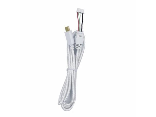 FOR Headphone Cable Line DIY Replacement Cord Lead for / S USB-C Gaming Headset Cable, Black / White