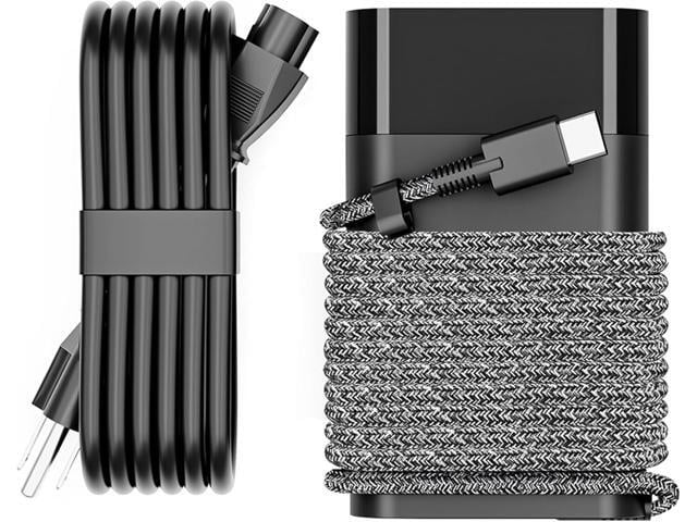 HP New Slim HP 65W USB C Laptop Charger Replacement for HP Spectre x360, Envy, Chromebook, Elitebook x360, Pavilion, Elite x2 Travel Type C Power Cord...