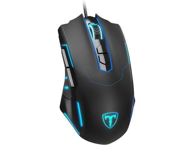 Wired Gaming Mouse, Computer Mouse Wired RGB LED for PC Laptop Gamer
