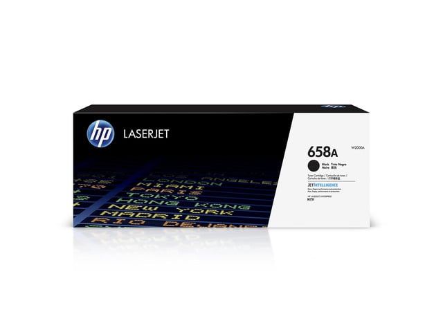 658A Black Toner Cartridge Works Color LaserJet Enterprise M751 Series W2000A