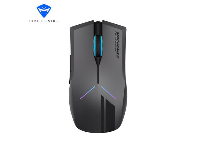 MACHENIKE M722 Wireless Mouse Game Mouse Wired E-sports Mouse iPad Notebook Mouse Dual Mode Mechanical Mouse 16000DPI - Black