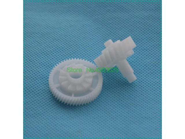 HP 10SET RU6-0018-000 23T/56T Fuser Drive Gear Forhp-P1505 M1120 M1522 P1505n M1522n M1522nf M1120n M1536 Printer Swing Gear