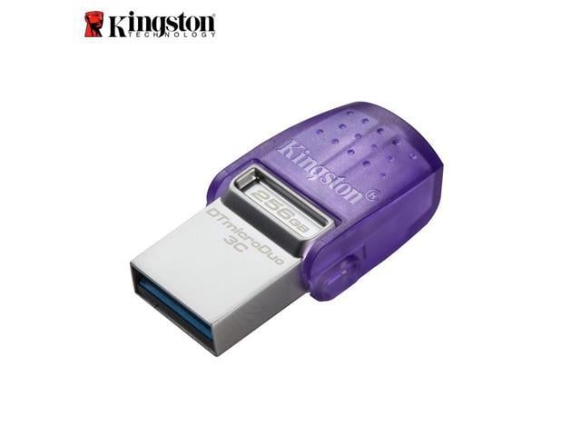 Kingston 256GB DataTraveler microDuo 3C USB Flash Drive USB Type-C and Type-A Flash Drive