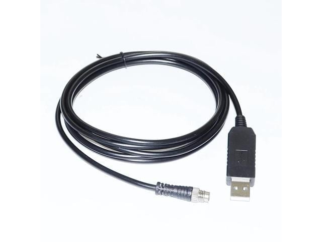 FTDI FT232RL CHIP USB TO M8 4-PIN MALE ADAPTER RS232 CONVERTER SERIAL COMMUNICATION CABLE FOR SICK SAFETY LASER SCANNER TO PC 5M Length
