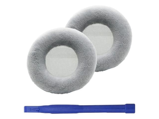 Breathable Ear Pads Earpads for K52 K72 Headset Noise Cancelling Earmuff Ear Pads Headset Ear Cushions Sleeves(gray flannelette)