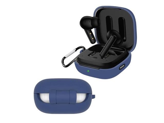 Earphone Covers Earbud Sleeves Sweatproof Box for QCY T18ANC Headset(Navy Blue)
