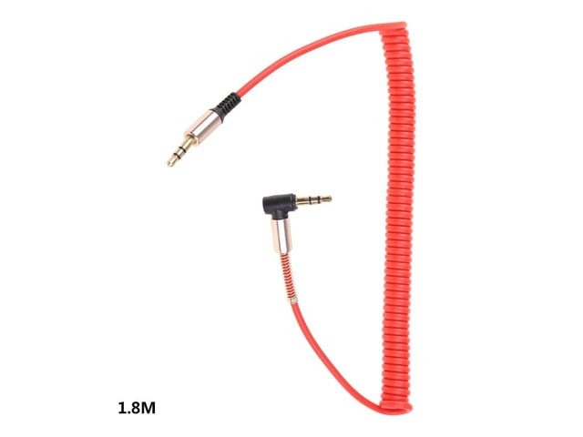Replacement AUX Cord Wire Repair Plug for Headphone Headset Earphone Cable(Red)