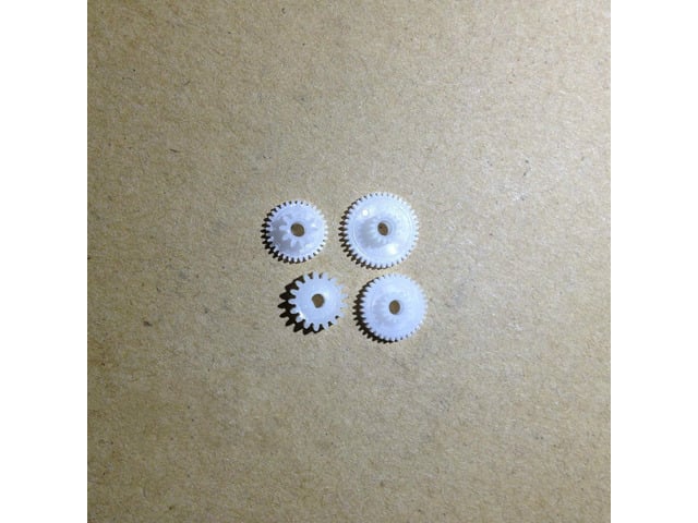 Compatible gears For AB-58GK AB 58GK AB-58GK PT486F POS Printer gears 4pcs/set aperture 2mm