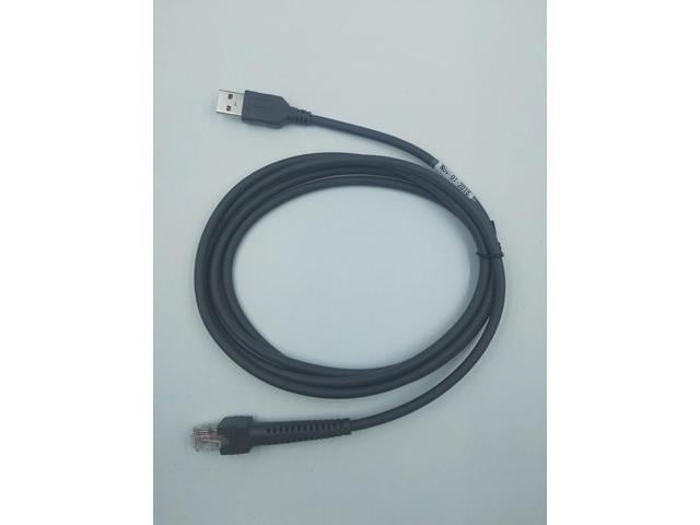 Cable For LS2208 LS4208 Barcode Scanner USB Data Cable streight cable(3m)