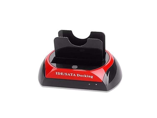 2.5Inch 3.5Inch IDE SATA USB 2.0 Dock HUB Dual HDD Hard Drive Disk Docking Station Base Support Hard Disk DRIVE(EU Plug)