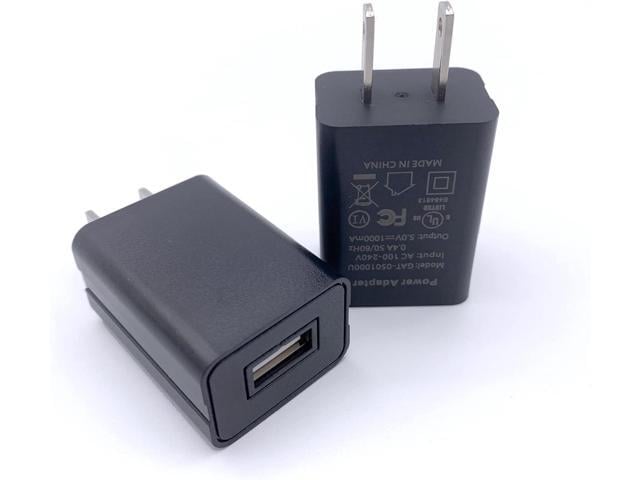 Samsung Wall Charger Cube 5V1A USB Power Supply Charging Block Universal Wall Plug Brick Portable Travel Fast Charger Power Adapter for iPhone, Samsung...