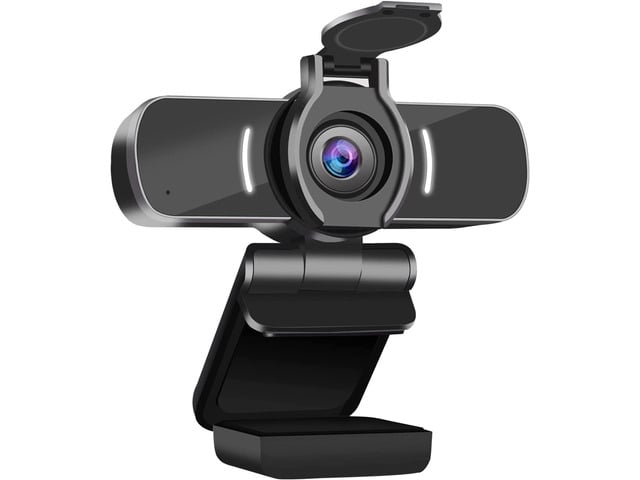 Computer Camera with Microphone, 1080P Webcam with Webcam Cover Compatible with Mac OS Windows Laptop PC Desktop,HD Webcam for Live Streaming...
