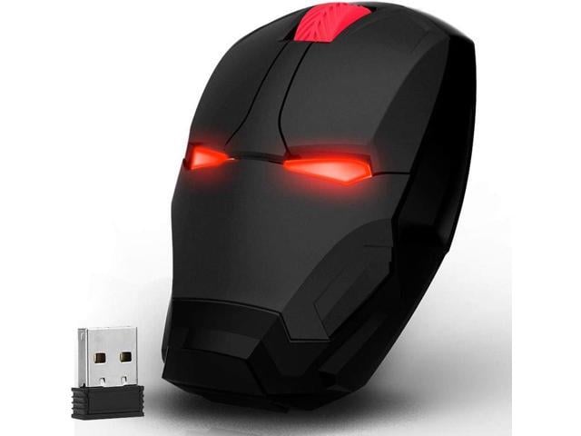 Apple Mikayoo Ergonomic Wireless Mouse, Cool Mice 2.4G Portable Mobile Computer Mouse with USB Nano Receiver for Notebook, PC, Laptop, Computer, MacBook,...