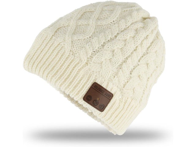 Wireless Hat Music Beanie Women Beanie Headphones V5.0 Wireless Men Headset Beanie Winter Cap Over Ear Music Handsfree Outdoor Sports Earphones...