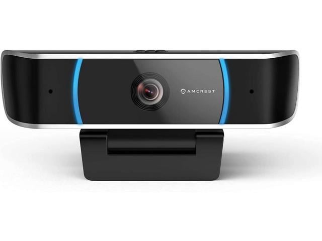 Amcrest 5-Megapixel Webcam with Microphone, Web Cam USB Camera, Computer HD Streaming Webcam for PC Desktop & Laptop w/Mic, Wide Angle Lens & Large...