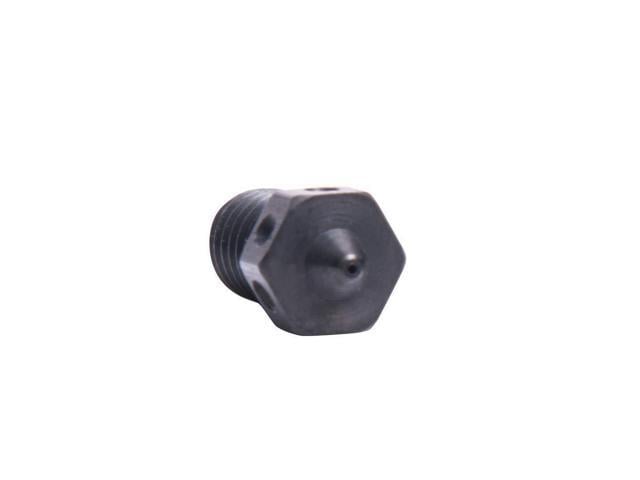 4pcs Hardened Steel Nozzles V6 Nozzle 0.4mm Compatible with V6 Hotend Prusa i3 MK3 MK3S Prusa mini Anycubic Mega 3D Printer Printing PEI PEEK or...