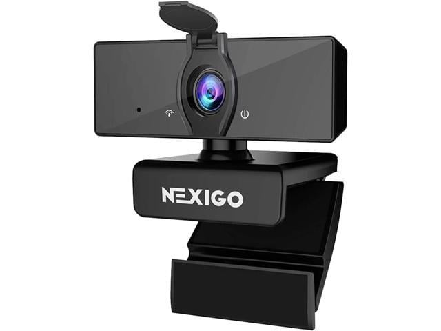 NexiGo N660 1080P Business Webcam, Dual Microphone & Privacy Cover, USB FHD Web Computer Camera, Plug and Play, for Zoom/Skype/Teams/Webex, Laptop...