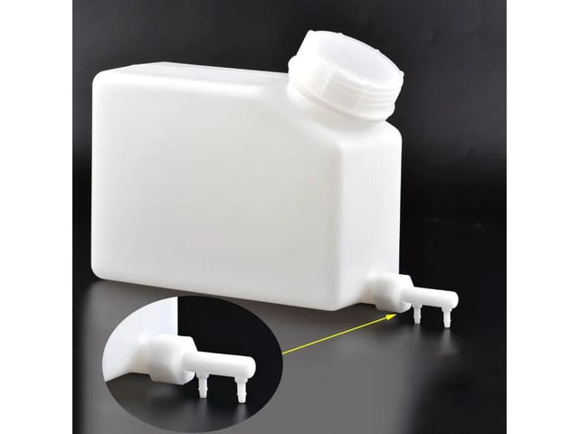 1PC 1500ml single ink outlet doubel Empty Tank Eco Solvent ink formimaki-Roland UV Printer ink tank(C)