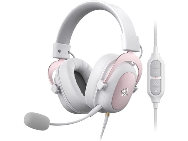 Redragon H510 Zeus Wired Gaming Headset - 7.1 Surround Sound - Memory Foam Ear Pads - 53MM Drivers - Detachable Microphone - Multi Platforms...