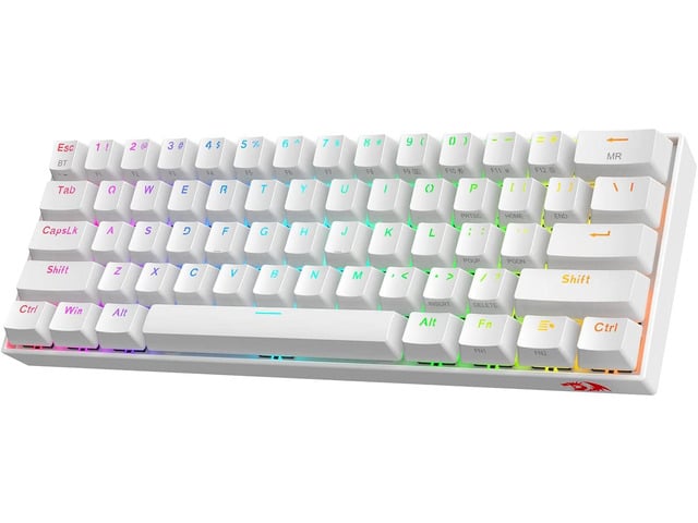 Redragon K530 Pro Draconic 60% Wireless RGB Mechanical Keyboard, BT/2.4Ghz/Wired 3-Mode 61 Keys Compact Gaming Keyboard w/Hot-Swap Socket, Free-Mod...