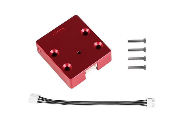Aluminum 3D Printer Parts Filament Break Module Detector Sensor Run Out Pause Monitor for Creality CR-10 V3 V2 / SV03 / CR-10S Pro V2 / CR10...