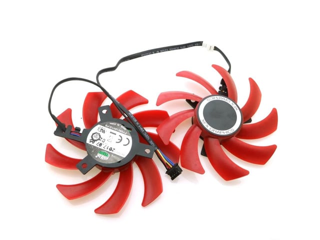 FY09010LPB 12V 0.45A 85mm 4Wire 4Pin VGA Fan For XFX-RX560 RX570 4G 8G Graphics Card Cooling Fan
