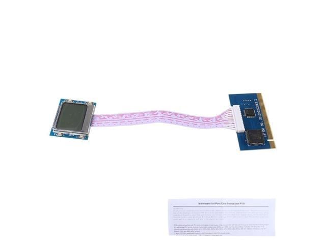 PCI Motherboard Diagnostic Tester Analyzer LCD Post Test Card For Desktop Laptop