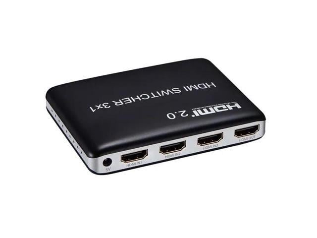 4K 60Hz HDMI Switch 7x1 4x1 3x1 HDMI 2.0 Switcher Video Selector 7 in 1 out Support HDR HDCP2.2 for PS3 XBOX DVD PC HDTV Monitor(US Plug) (HDMI...