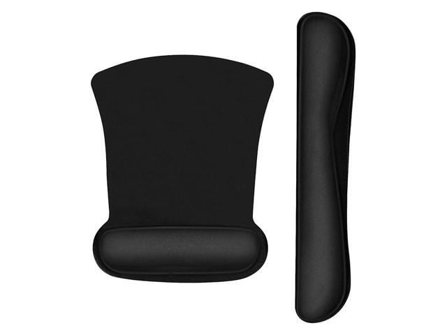 Keyboard Wrist Rest and Mouse Pad, Ergonomic Mouse Pad Wrist Support, Non Slip Keyboard Wrist Support for Office