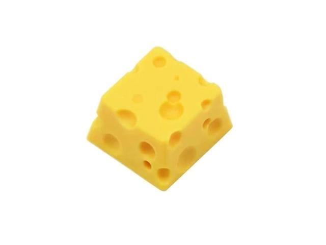 Cheese Keycap Cute ESC Personality Resin Mechanical Keyboard Key Chesse Cake Design Yellow