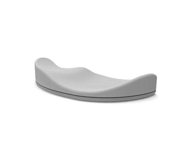 Silicone Mouse Pad Ergonomic Supports Mousepad Mouse Hand Rest Wrist Rest Pad Non-slip Left/ Right Hand(GY-1)