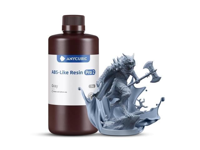 ANYCUBIC ABS-Like 3D Printer Resin Pro 2, Stronger and Tougher, High Precision and Long-Lasting, Low Odor, Wide Compatibility for All LCD Resin 3D...