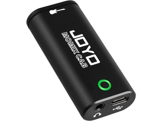 Guitar Audio Interface Pocket Internal Recording Sound Card with Type-C and Lightning for Live Streaming by Phone and Laptop Plug & Play (MOMIX CAB)