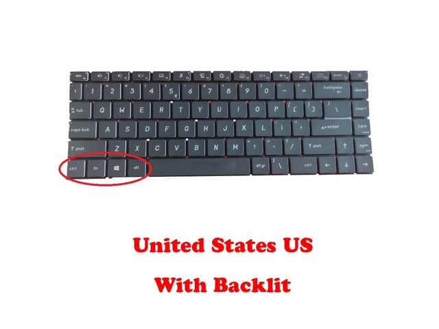 MSI Laptop US Backlit Keyboard For MSI Prestige 15 10th P15 Prestige 15 A10SC MS-16S3 Modern 15 10th 15 A10RAS A10RBS English US