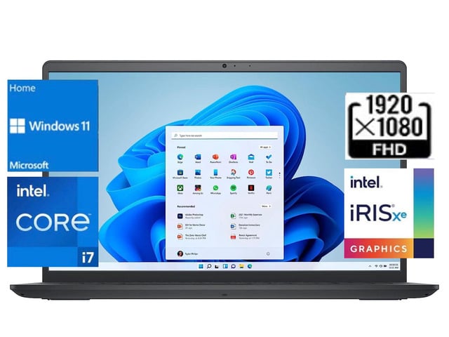 Dell Inspiron i3530 15.6' FHD Touch Laptop,Intel Core i7-1355U,Intel Iris Xe Graphics,Wi-Fi6 and Bluetooth 5.3,32 GB RAM 1 TB SSD,Windows11...
