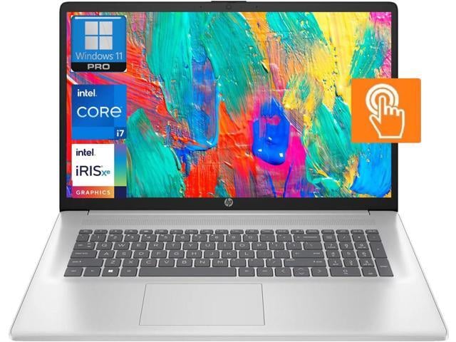 HP Essential 17t-cn300 17.3' HD+ Touch Laptop, Laptop, Intel Core i7-1355U,intel Iris Xe Graphics,Wi-Fi 6 and Bluetooth 5.3,Backlit Keyboard,16 GB...