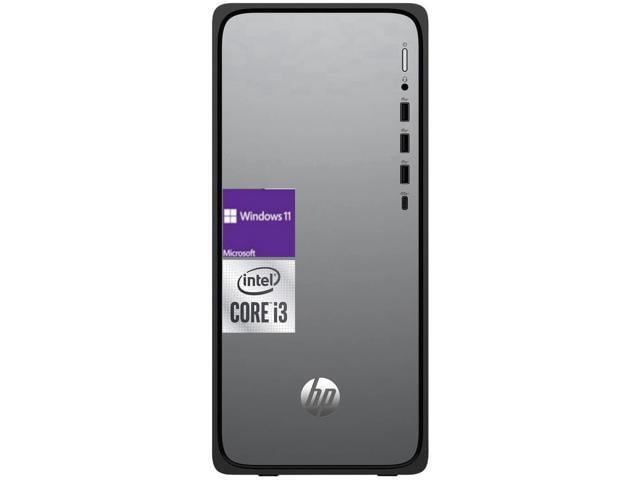 HP OmniDesk Desktop PC - Intel Core i3-14100 Processor - Intel UHD Graphics - Wi-Fi 6 -Wired Keyboard & Mouse - 8 GB RAM,256 GB PCIe SSD - Win 11 Pro