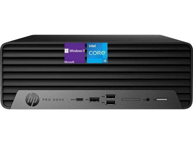 HP Pro 400 G9 SFF Business Desktop -Intel Core i5-14500 Processor -32 GB DDR5 RAM,512 GB SSD -Wired Keyboard & Mouse -Wi-Fi -Win 11 Home -Black