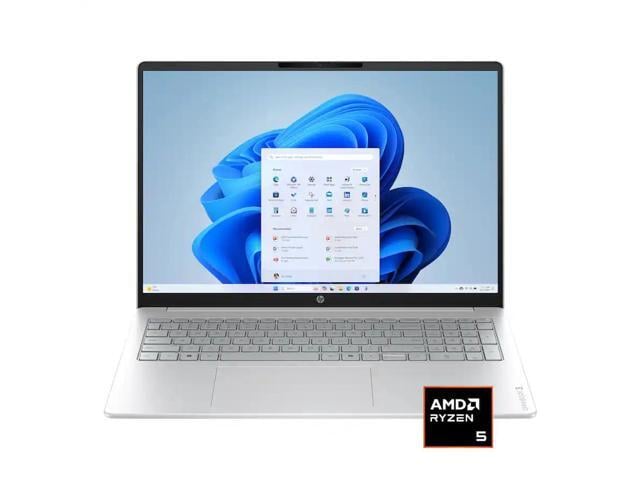 HP OmniBook 3 16' 2K Touchscreen Laptop,AMD Ryzen 5 40 processor,AI Copilot,8GB LPDDR5 RAM,1 TB SSD,Win 11 Home