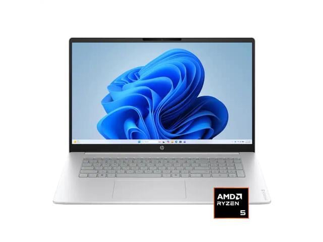 HP OmniBook 3 17.3' FHD Touch Laptop,AMD Ryzen 5 130 processor,AI Copilot,Backlit Keyboard,64GB DDR5 RAM,2 TB SSD,Win 11 Pro