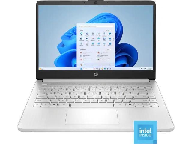 HP 14 Laptop,14' HD Display,Intel Quad-Core N150 Processor,Wi-Fi,Webcam,4GB RAM,128 GB UFS,Win 11 Pro