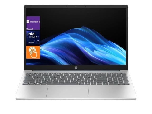 HP 15t-fd200 15.6' FHD Touch Laptop - Intel Core Ultra 7 255U Processor - AI Copilot -32GB DDR5 RAM,512 GB SSD - Win 11 Home - Moonlight blue
