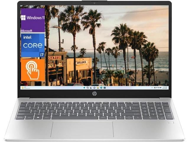 HP 17.3' HD+ Touchscreen Laptop, Intel i7-1255U,Iris Xe Graphics,16GB RAM, 512GB SSD, Backlit KB,Wi-Fi5 and Bluetooth5, Windows 11 Home, Silver