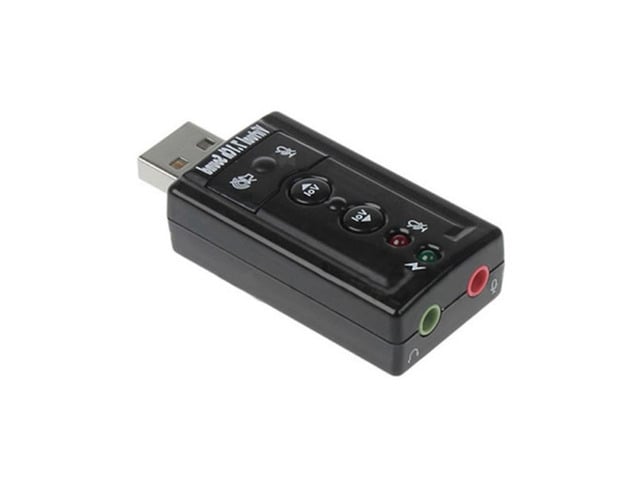 Mini External USB To 3.5mm Microphone Headphone Jack Stereo Headphone Mix Sound Card Audio Adapter Laptop Speaker Connector