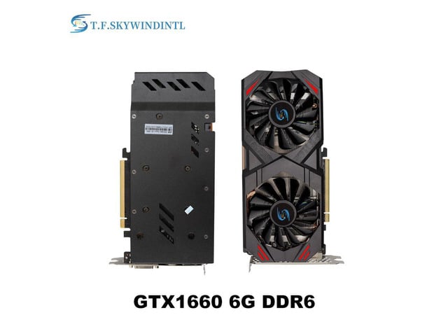GAMING Video Cards GPU Graphic Card GTX 1660 Super 6GB Suitable For Efficient Game Playing, Desktop Management And Office