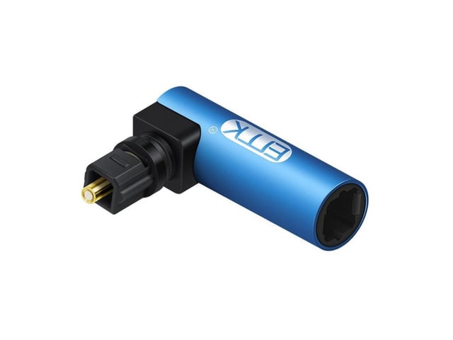 Full EMK Right Angle Digital Optical Audio Cable SPDIF Toslink 90 Degree Optical Adapter for Speaker Soundbox TV
